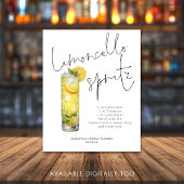 Modern Limoncello Spritz Recept Vrijgezellenfeest  Poster