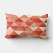 Modern Lines Geometric Mr. & Mrs. Coral Kussen (Achterkant)