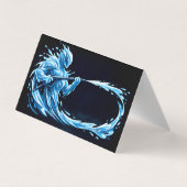 Modern Liquid Entity Residential Pressure Washing Visitekaartje (Achterkant)