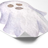 Modern Little Boo Stars Ghost Baby shower Welkom Poster (Hoek)