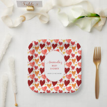 Modern Little Sweetheart Valentijn Baby shower