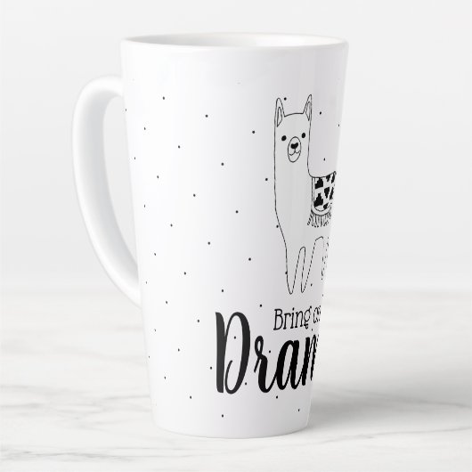 Modern Llama brengt de drama op Latte Mok (Linkerhoek)