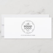 Modern Logo Cadeaubewijs Voeg Uw Bedrag Toe  (Voorkant)