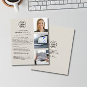 Modern Logo Consultant Business Flyer