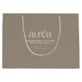 Modern Logo Cosmetic Shopping Groot Cadeauzakje (Voorkant)