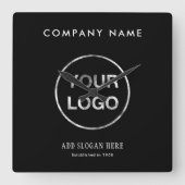 Modern Logo Design Company Vierkante Klok (Voorkant)