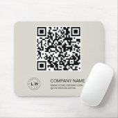 Modern Logo Gepersonaliseerd Bedrijf Muismat (Met muis)