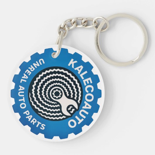 Modern Logo Keychain (Achterkant)