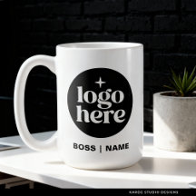 Modern Logo Koffiemok