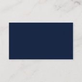 Modern Logo Minimalistisch Visitekaartje (Achterkant)