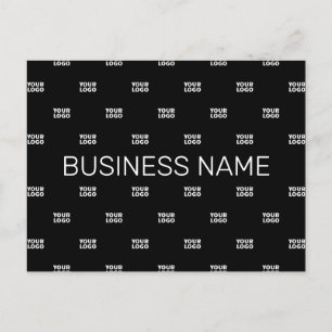 Modern logo of ontwerp patroon met elke afbeelding briefkaart