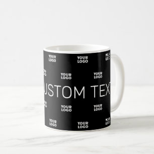 Modern logo of ontwerp patroon met elke afbeelding koffiemok
