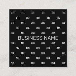 Modern logo of ontwerp patroon met elke afbeelding vierkante visitekaartje