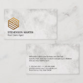 Modern logo onroerend goed visitekaartje (Voorkant / Achterkant)