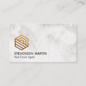 Modern logo onroerend goed visitekaartje (Voorkant)