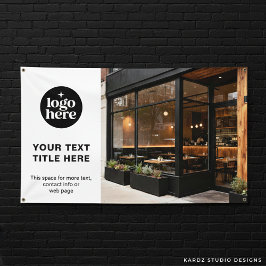 Modern Logo Photo Professional Business Spandoek