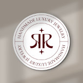 Modern Logo Product Packaging Sticker