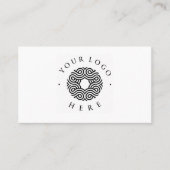 Modern Logo Professioneel  Visitekaartje (Voorkant)