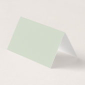 Modern Logo Script Business Dank u kaart gevouwen (Achterkant)