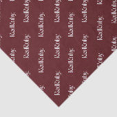 Modern Logo Tissuepapier voor Productverpakking (Detail)