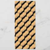 Modern logo van zandwichshop delicatessenmenu menu (Achterkant)