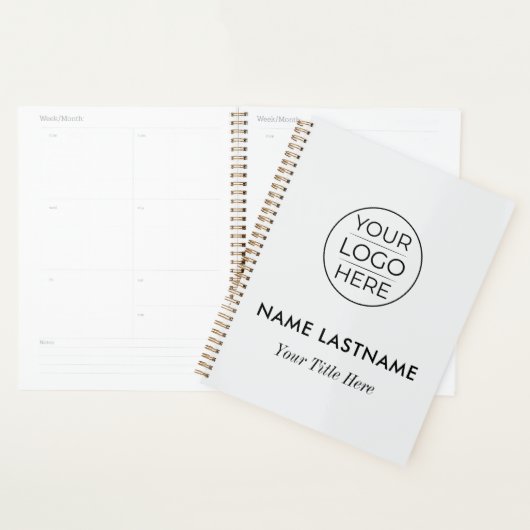 Modern Logo Zakelijk Planner (Display)