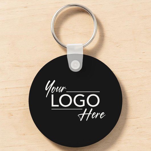 Modern Logo Zwart Sleutelhanger
