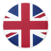 Modern Londen Britse vlag Union Jack Keramische Knop (Voorkant)