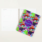 Modern Lopard Tropical Oerwoud, gepersonaliseerd Planner (Display)