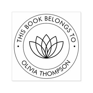 Modern Lotus Dit boek behoort tot Zelfinktende Stempel