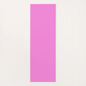 Modern Lotus Monogram roze pastel groen patroon Yogamat (Achterkant)