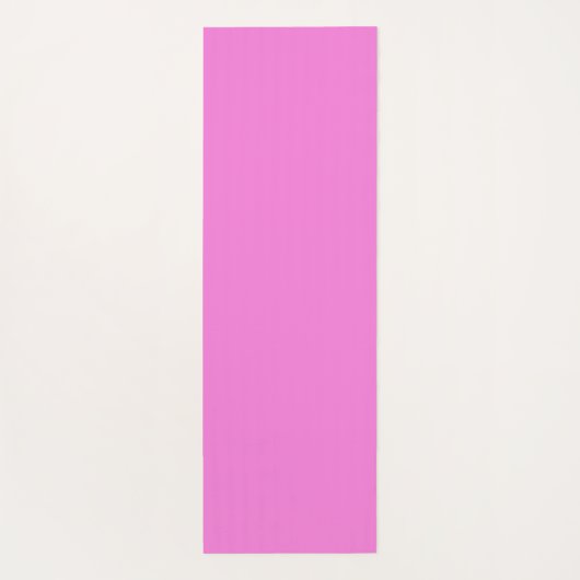 Modern Lotus Monogram roze pastel groen patroon Yogamat (Achterkant)