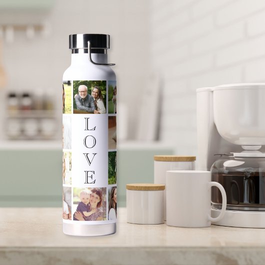 Modern Love 10 Photo Collage Waterfles