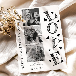 Modern Love 3 Foto Galentines Day Kaart