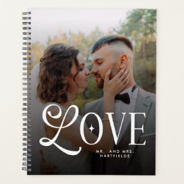 Modern Love Custom Wedding 2 Photos Couples Planner