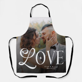 Modern Love Custom Wedding Photo Couples Monogram Schort
