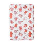 Modern Love Design Happy Valentine’s Day Red Heart Badmat (Voorkant Verticaal)