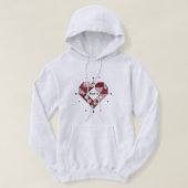 Modern Love Geometry Hoodie (Design voorkant)