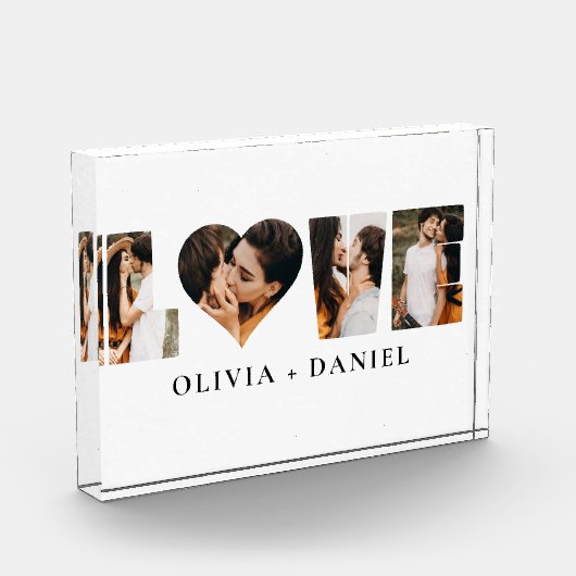 Modern LOVE Heart Foto Instagram Valentijnsdag (Links)