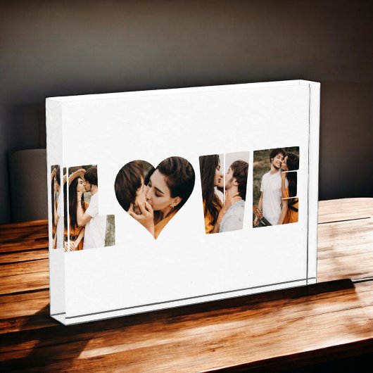 Modern LOVE Heart Foto Instagram Valentijnsdag