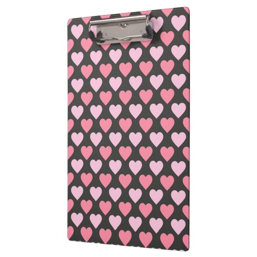 Modern Love Heart Pattern Klembord (Links)