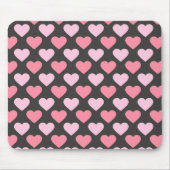 Modern Love Heart Pattern Muismat (Voorkant)