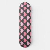 Modern Love Heart Pattern Persoonlijk Skateboard (Voorkant)