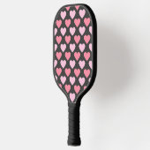 Modern Love Heart Pattern Pickleball Paddle (Links)