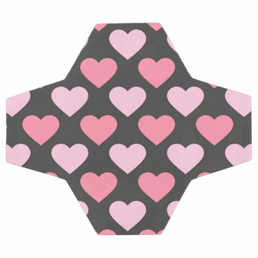Modern Love Heart Pattern Voetbal (Enkel)