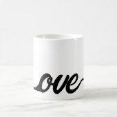 Modern Love Mom Typografie Koffie Mok (Center)