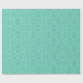 Modern Love Monogram Sparkling Moederdag Cadeaupapier (Vlak)
