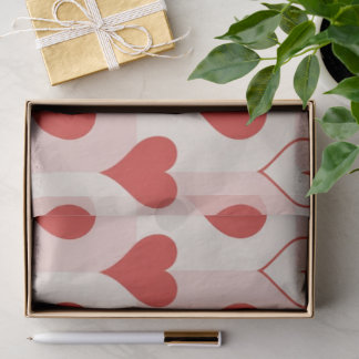 Modern Love Patroon Tissuepapier