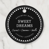 Modern Love Pattern Packaging Hang Labels (Achterkant)