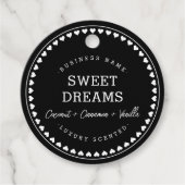 Modern Love Pattern Packaging Hang Labels (Voorkant)